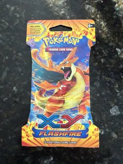 Pokemon XY Flashfire Sealed Booster Pack Charizard - Image 1