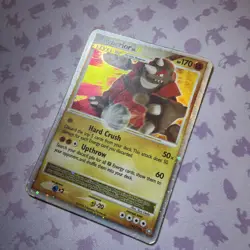 RHYPERIOR LV. X Holo POKEMON 2008 Trading Card 145/146 TCG Heavy Play HP - Image 2