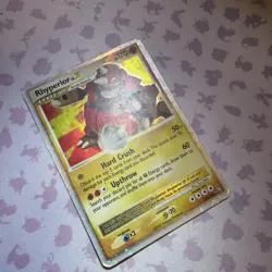 RHYPERIOR LV. X Holo POKEMON 2008 Trading Card 145/146 TCG Heavy Play HP - Image 3
