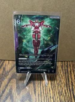 Bandai Gundam Card Game Gundam Exia (Trans-Am) Unit G003-049 UR Suppression 6/4 - Image 1