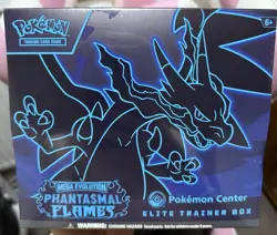 Pokemon TCG [Mega Evolutions] Phantasmal Flames Pokemon Center ETB New & Sealed - Image 1