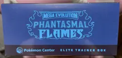 Pokemon TCG [Mega Evolutions] Phantasmal Flames Pokemon Center ETB New & Sealed - Image 3