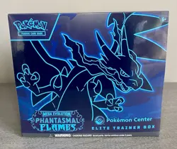 Pokemon Mega Evolutions Phantasmal Flames POKEMON CENTER ETB Sealed - Image 1