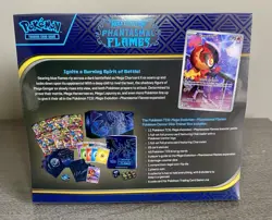 Pokemon Mega Evolutions Phantasmal Flames POKEMON CENTER ETB Sealed - Image 3