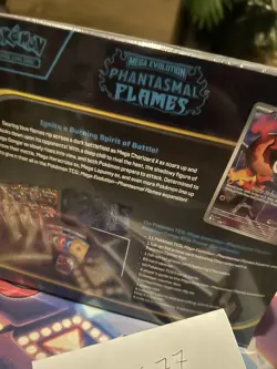 Pokemon Mega Evolutions Phantasmal Flames Pokemon Center ETB NO RIPS SEALED PC! - Image 5