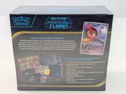 Pokemon Mega Evolutions Phantasmal Flames POKEMON CENTER ETB Sealed - Image 2