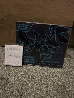 Pokemon Mega Evolutions Phantasmal Flames Pokemon Center ETB NO RIPS SEALED - Image 2