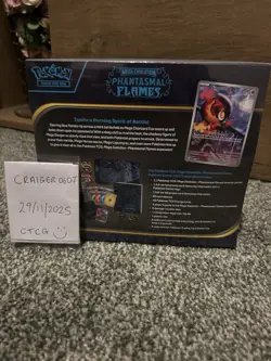 Pokemon Mega Evolutions Phantasmal Flames Pokemon Center ETB NO RIPS SEALED - Image 4