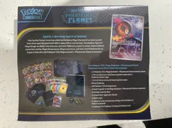 Mega Evolutions Phantasmal Flames Pokemon Center ETB PRESALE- Sealed - Image 3