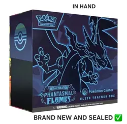 Pokemon TCG: Mega Evolutions Phantasmal Flames Pokemon Center ETB - Sealed - NEW - Image 1
