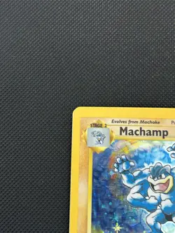 Machamp 8/102 1st Edition | Base Set | Holo Pokemon Card HP - Image 3