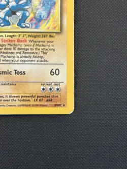 Machamp 8/102 1st Edition | Base Set | Holo Pokemon Card HP - Image 5