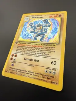 Machamp 1st Edition 8/102 | Base Set | Holo Rare Pokemon Card | HP - Image 2