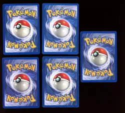 1999 WOTC POKEMON BASE SET 1ST EDITION MACHAMP 8/102 HOLO RARE LOT OF 9 CARDS HP - Image 3