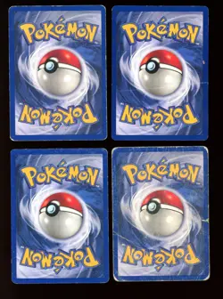 1999 WOTC POKEMON BASE SET 1ST EDITION MACHAMP 8/102 HOLO RARE LOT OF 9 CARDS HP - Image 5