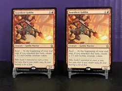 2x MTG Searslicer Goblin 093 Regular Rare Foundations NM/M - Image 1