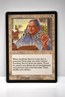 MAGIC THE GATHERING, ACADEMY RECTOR, URZA'S SAGA, NM, NEVER BEEN PLAYED - Image 1