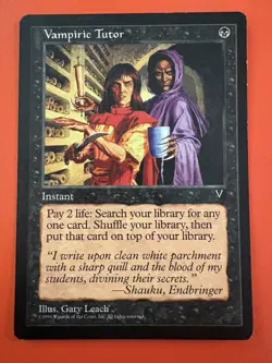 Vampiric Tutor Visions Regular - Image 1