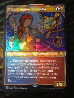 Jhoira Ageless Innovator TEXTURED FOIL , Dominaria United , NM,MTG,FREE SHIPPING - Image 1