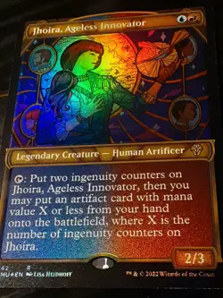 Jhoira Ageless Innovator TEXTURED FOIL , Dominaria United , NM,MTG,FREE SHIPPING - Image 3