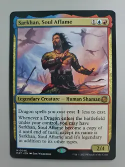 MTG Sarkhan, Soul Aflame March of the Machine: The Aftermath Regular Mythic - Image 1