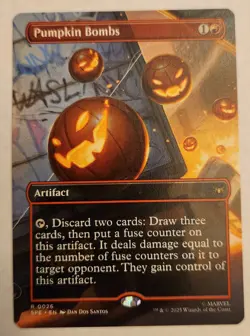 Pumpkin Bombs (Borderless) Marvel's Spider-Man: Eternal-Legal Regular - Image 1