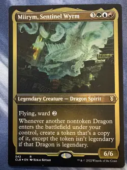 NM - Miirym, Sentinel Wyrm (Foil Etched) - Battle for Baldur's Gate - Image 1