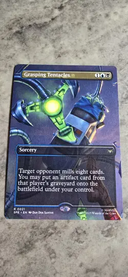 Grasping Tentacles (Borderless) Marvel's Spider-Man: Eternal-Legal Regular MTG - Image 1