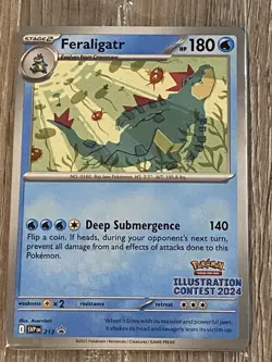 4x Pokemon Illustration Contest 2024 X3 PROMOS - SVP213 SVP214 SVP215 SEALED - Image 3