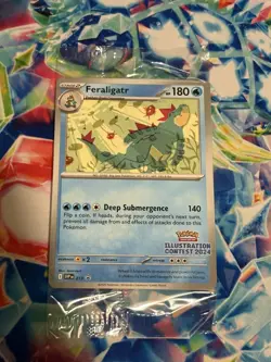 Pokemon Illustration Contest 2024 SVP213, SVP214, and SVP215 Sealed Promos Pack - Image 1