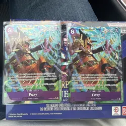 Foxy EB04-036 SR ALT ART The Azure Seas Seven One Piece CCG ENGLISH OP14 - Image 1