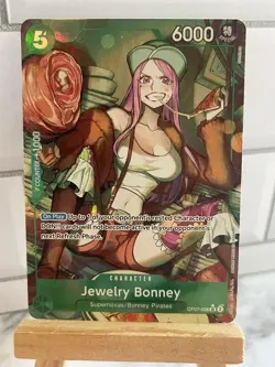 Jewelry Bonney Alt Art OP07-026 SR 500 Years in the Future ONE PIECE NM English - Image 1
