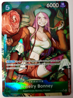 One Piece 500 Years in the Future - Jewelry Bonney - Alt Art SR OP07-026 - NM - Image 1