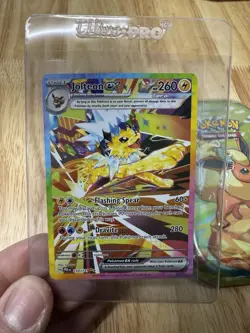 Jolteon ex 153/131 Sv: Prismatic Evolutions Holo Pokemon TCG Rare, Kantaro 260HP - Image 1