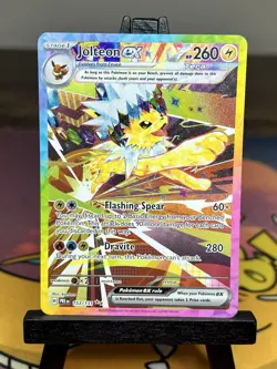 Pokemon TCG Jolteon ex 153/131 Prismatic Evolutions SIR LP+/NM *Please Read* - Image 1