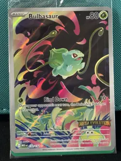 Pokemon BULBASAUR 133/132 - Mega Evolution - ILLUSTRATION RARE - MINT SEALED - Image 1