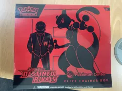 Pokemon Center Destined Rivals ETB Elite Trainer Box Sealed - Image 1
