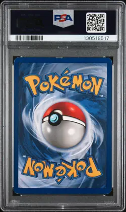 1999 POKEMON BASE SET UNLIMITED #6 GYARADOS-HOLO PSA 5 - Image 2