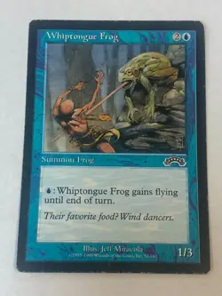 Whiptongue Frog - Magic the Gathering MTG Exodus Single Card - Image 1