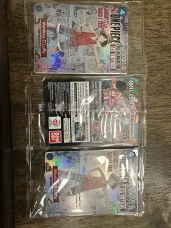 Bandai One Piece Card Game US Voyage Promo Lot Monkey D. Luffy - Image 1