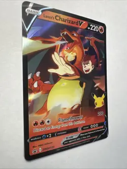 Lance's Charizard V - SWSH133 Promo Cards NM Holofoil Pokemon - Image 5