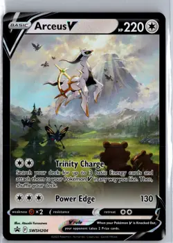 Arceus V Promo SWSH: Sword & Shield Promo Cards SWSH204 NM - Image 1