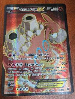 Camerupt EX (146 Full Art) 146/160 XY - Primal Clash Holo - Image 1
