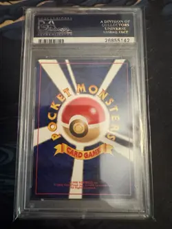 2000 Pokemon Japanese Neo 2 Dark Raichu Holo PSA 9 #26 - Image 2