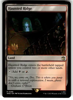 Haunted Ridge Universes Beyond: Doctor Who Regular MTG NM - Image 1