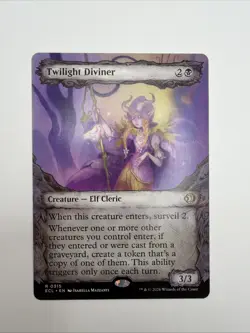 Twilight Diviner (Showcase) Lorwyn Eclipsed Regular - MTG NM - Image 3