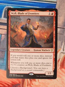 Wyll, Blade of Frontiers Commander Legends: Battle Baldur's Gate Magic MTG CLB - Image 1