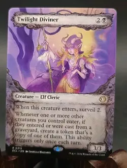 Twilight Diviner (Showcase) Lorwyn Eclipsed MTG Regular Near Mint - Image 1