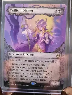 Twilight Diviner (Showcase) Lorwyn Eclipsed MTG Regular Near Mint - Image 3