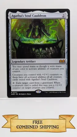 Agatha's Soul Cauldron Wilds of Eldraine Regular - Image 1